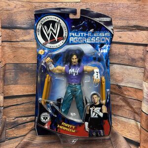 WWE Matt Hardy Jakks Ruthless Aggression Series 7 Purple Shirt Figure 2003 MOC
